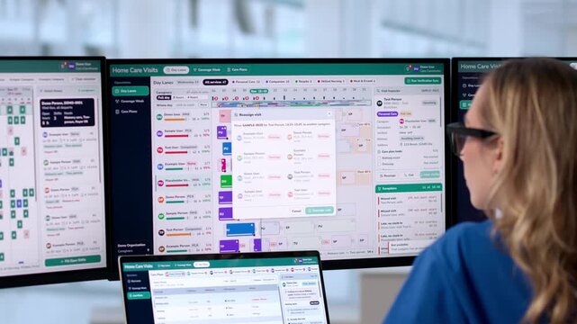 Care Coordinator Using Software