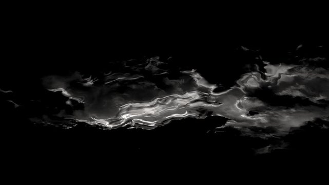 抽象的な水墨画のモーショングラフィックス背景