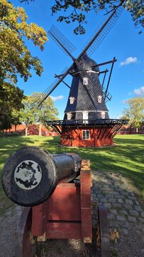 old windmill in Denmark