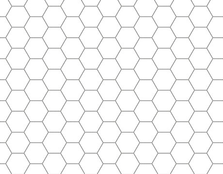 Hexagonal cell dashed grid pattern, wallpaper, apparel. Speaker grille seamless pattern. Mosquito net bee comb dotted grid endless texture. Honeycomb mesh, fish net background. Window mosquito lace.