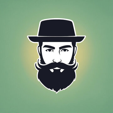 man with hat and mustache