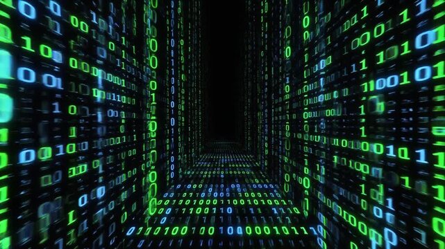 binary code background