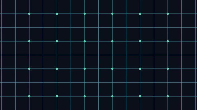 Abstract Technology Digital Network Data Flow Background Loop
