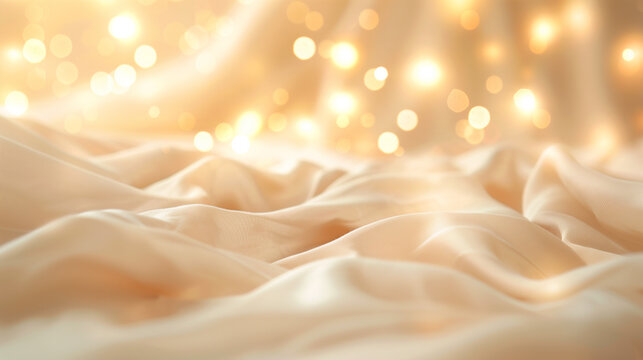 Luxury Champagne Gold Bokeh Christmas Background, new year background