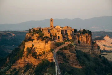 Ancient town of Civita di Bagnoregio at sunset, Lazio, Italy © JFL Photography