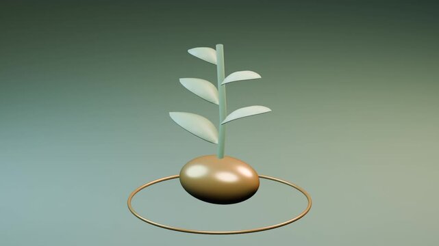 Swaying Sapling and Golden Seed