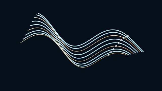 Flowing Information Strands