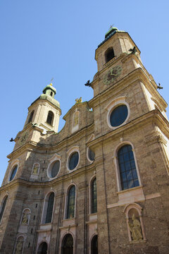 Innsbruck Cathedral (Dom zu St. Jakob). Tirol, Austria