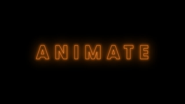 Neon Trailer Titles 4K 27 &ndash; Glowing Cinematic Text, Futuristic Neon Title Animation and Electric Light Effects for Movie Trailers, Film Openers and Promos