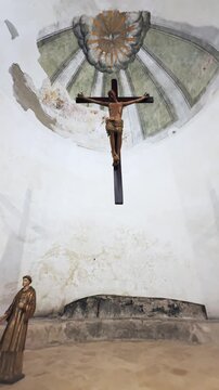 Amalfi Diocesan Museum Interior with Ancient Religious Art