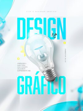 Designer Gr&aacute;fico Ideia Post Card Insta Template Banner