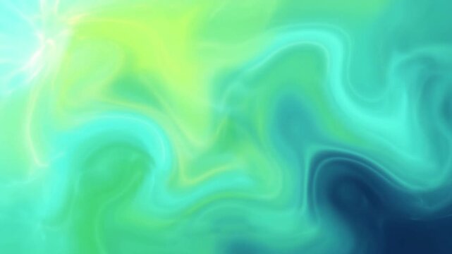 Deep Ocean Navy Teal Gradient Background Underwater Calm Soft Glow Smooth Flowing Motion Video