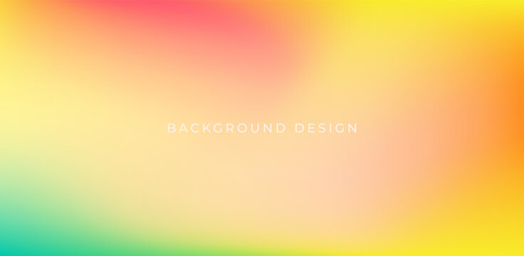 Blurred color gradient background, abstract yellow grain gradation texture, vector soft orange red texture blur abstract background