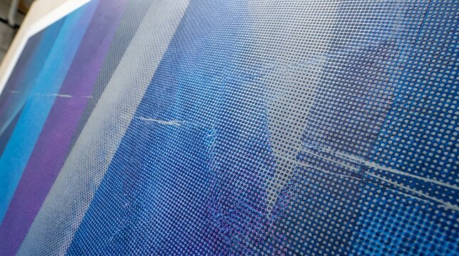 Abstract geometric halftone dot matrix pattern texture background with gradient halftone screen effect abstract halftone dots texture pattern dot matrix screen halftone pattern background design
