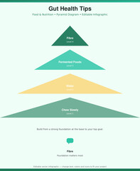 Plakat Gut Health Tips