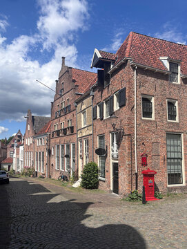 row of historic houses in Deventer