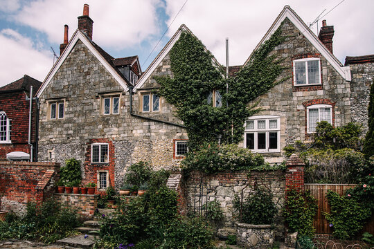 Ivy-Covered Houses in Winchester