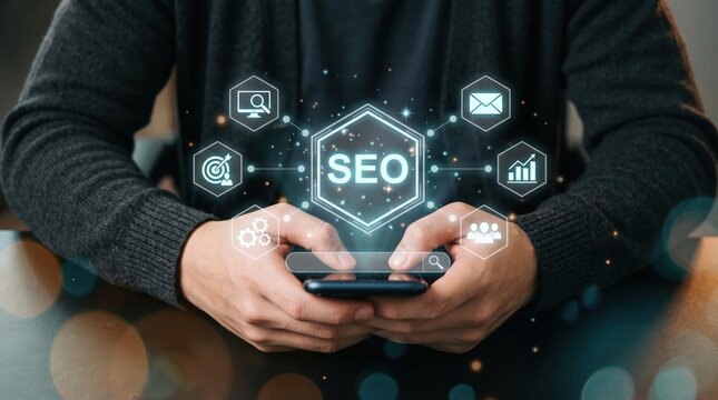 Digital marketing specialist executing data-driven SEO strategy, search analytics, keyword optimization, and targeted content marketing to maximize website visibility and organic traffic.
