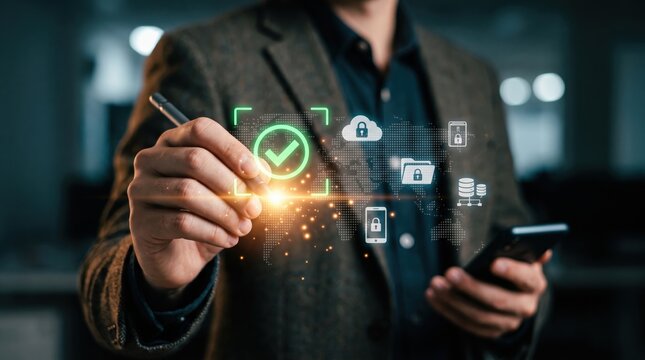 Cybersecurity analyst monitors threat intelligence, verifies cloud access control, enforces data compliance standards, manages identity authentication, and prevents digital cyber risks.
