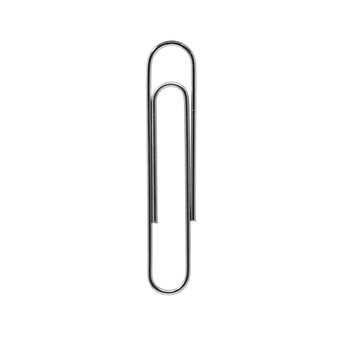 Minimal paper clip vector collection featuring slim metal wire clips in assorted shapes for office stationery and document organization. Minimal paper clip vector collection featuring slim metal wire 