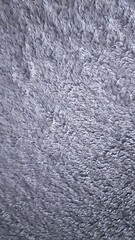 Fluffy cozy Gray Faux Fur Fabric Texture Full Frame Background © Anna Golgeli