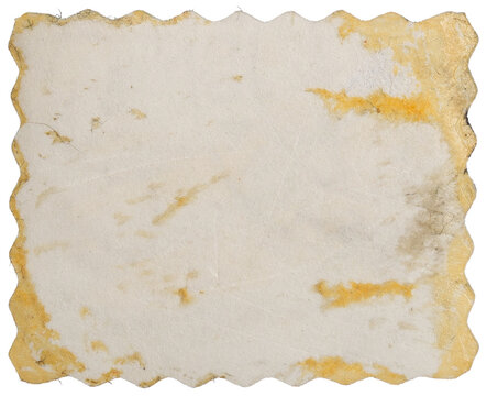 Old stamp back side