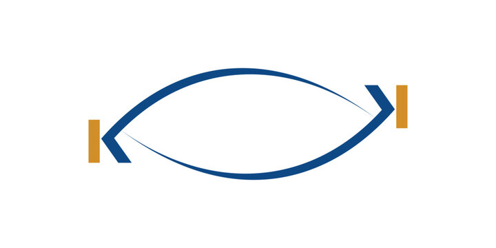 Modern and unique KK logo design
