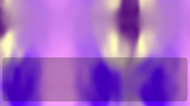 Abstract purple background with soft gradient blur and rectangular overlay frame.