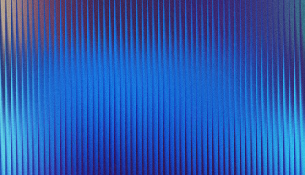 Abstract blue gradient surface with parallel vertical lines creating a vibrant and modern rhythmic texture