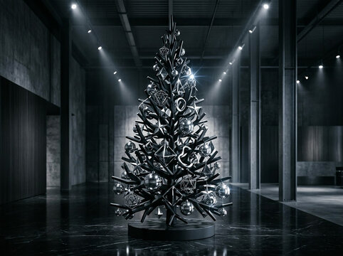 Christmas Tree &ndash; Luxury Holiday Decorations, Modern 3D Designs and Festive Winter Artwork