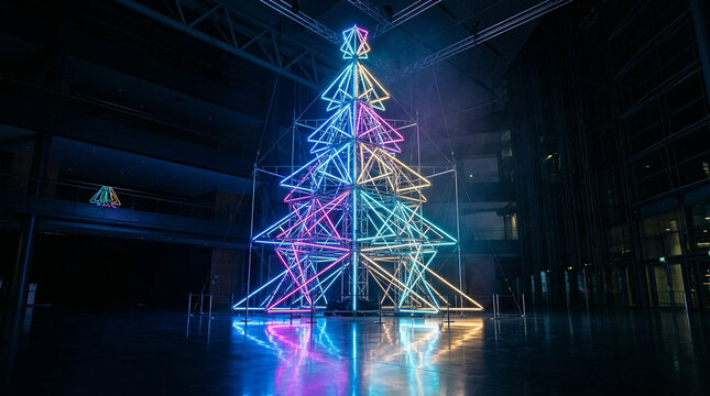 Christmas Tree &ndash; Luxury Holiday Decorations, Modern 3D Designs and Festive Winter Artwork