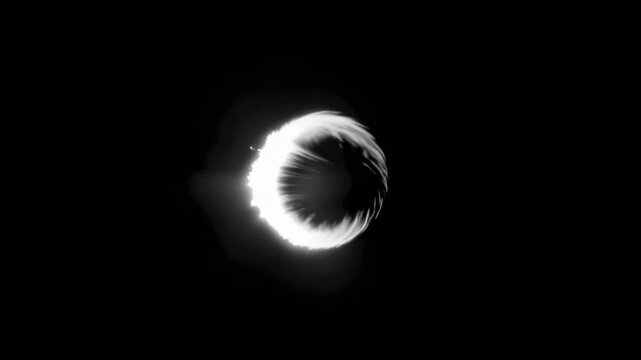 Massive Shockwave Ring Expanding Across the Frame