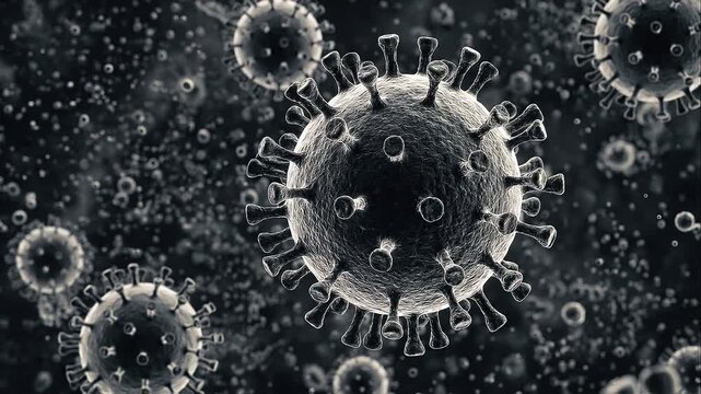 Conceptual illustration showing fake news surrounding Covid-19, coronavirus misinformation, false information online, social media deception, misleading reports, fact checking, digital communication, 