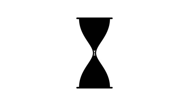 DESCRIPTION

Monochrome vector animation of an hourglass with sand flowing between its chambers, symbolizing time, patience, deadlines, productivity, and the passage of time. Suitable for business pre