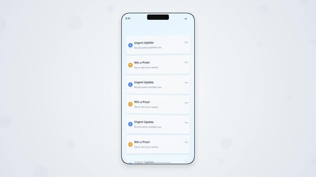 Multiple smartphones displaying task list application interfaces