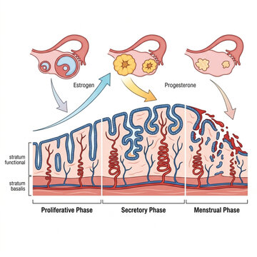 Hormonal Regulation of the Endometrial Cycle