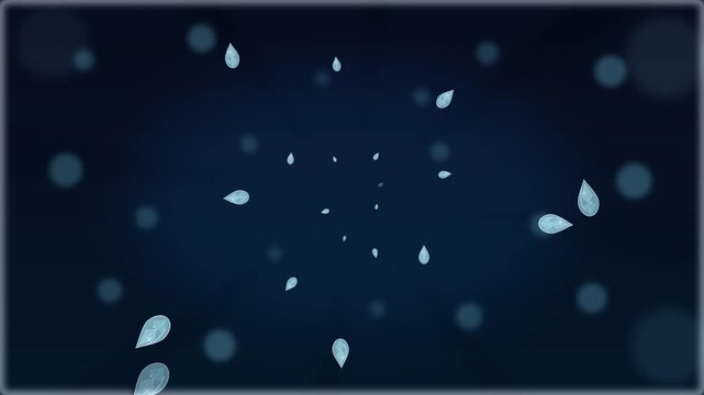 falling leaves animation with loop effect, leaf, nature, plant, element, pattern, texture, shape, outline, overlay