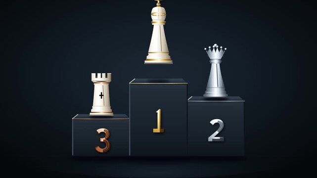 chess victory podium winners