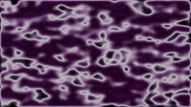 Abstract purple plasma energy waving and mutating across dark digital space