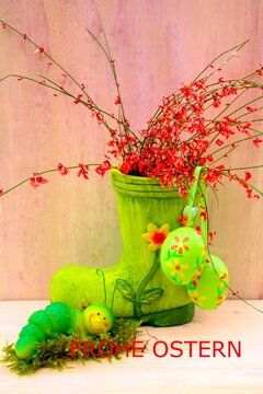 osterkarte frohe ostern