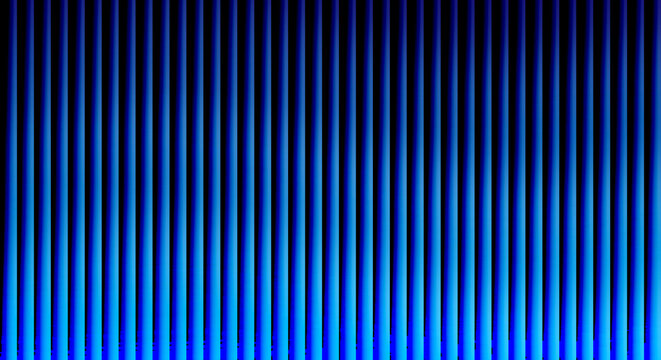 Vertical blue stripes with gradient shadows and light transitions
