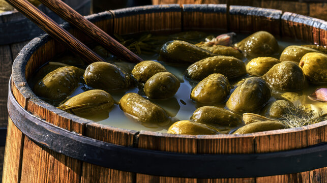Traditional Polish Barrel Pickles