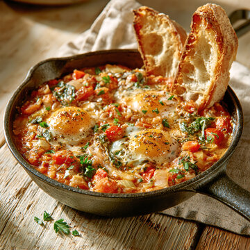 Traditional Tuscan Acquacotta with Egg