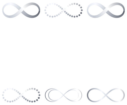 Endless loop infinity icon, isolated PNG with transparent background