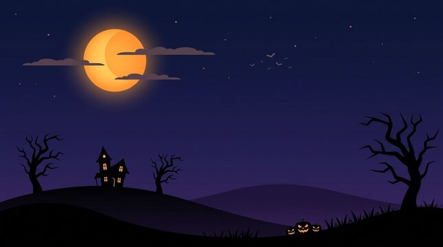  Happy Halloween vector illustration