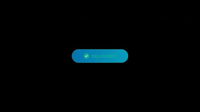 Tactile send button launches an origami paper plane on an orbital path and morphs into a success checkmark in an eight second transparent loop.
