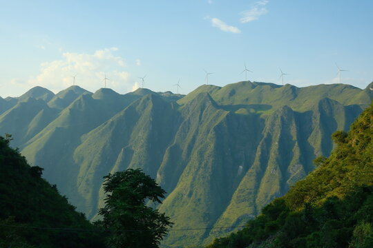 mountain landscape with mountains