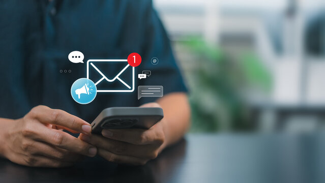 Email Marketing and Mobile Notification Technology for Digital Customer Engagement, Business Communication Strategy, Automated Messaging Campaigns, Online Advertising and Audience Outreach