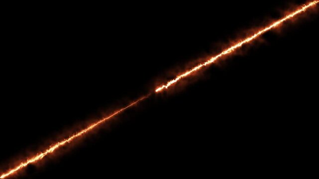Abstract colorful neon line animation Isolated on black background Motion Graphic concept. animation