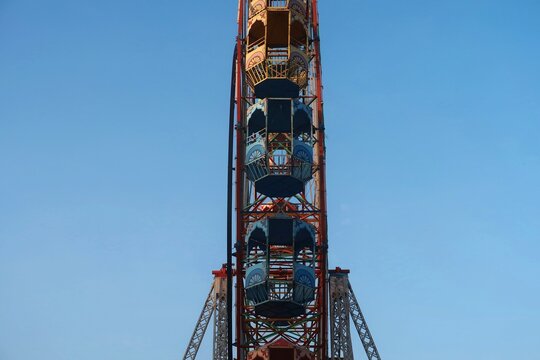 Ferris wheel in a children's park	